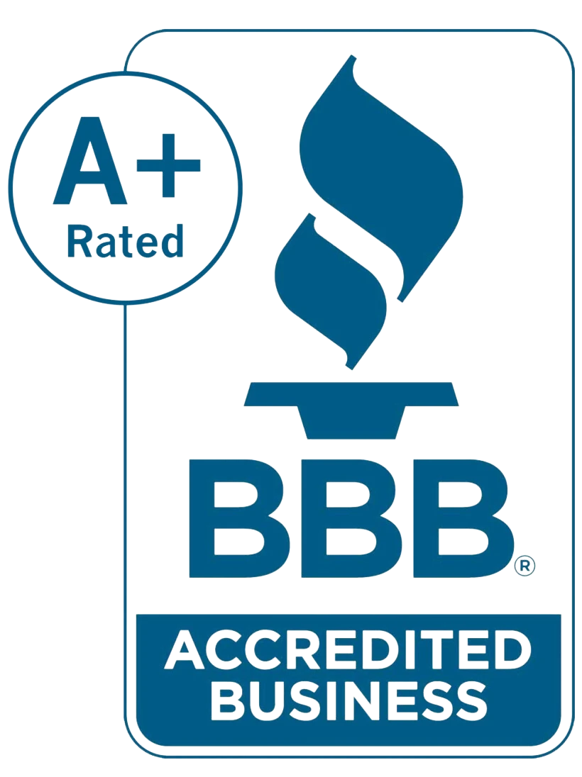 BBB Accredited Business, A+ Rated