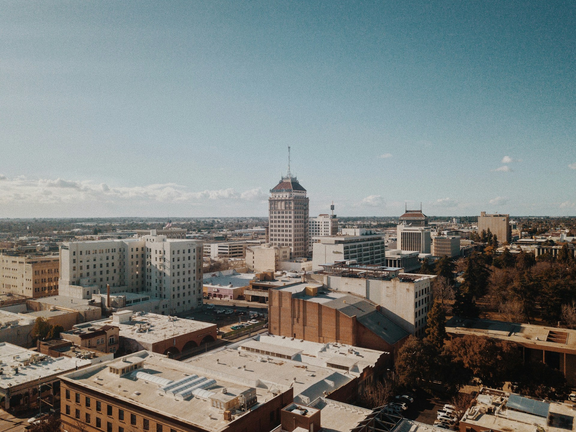 Downtown Fresno skyline