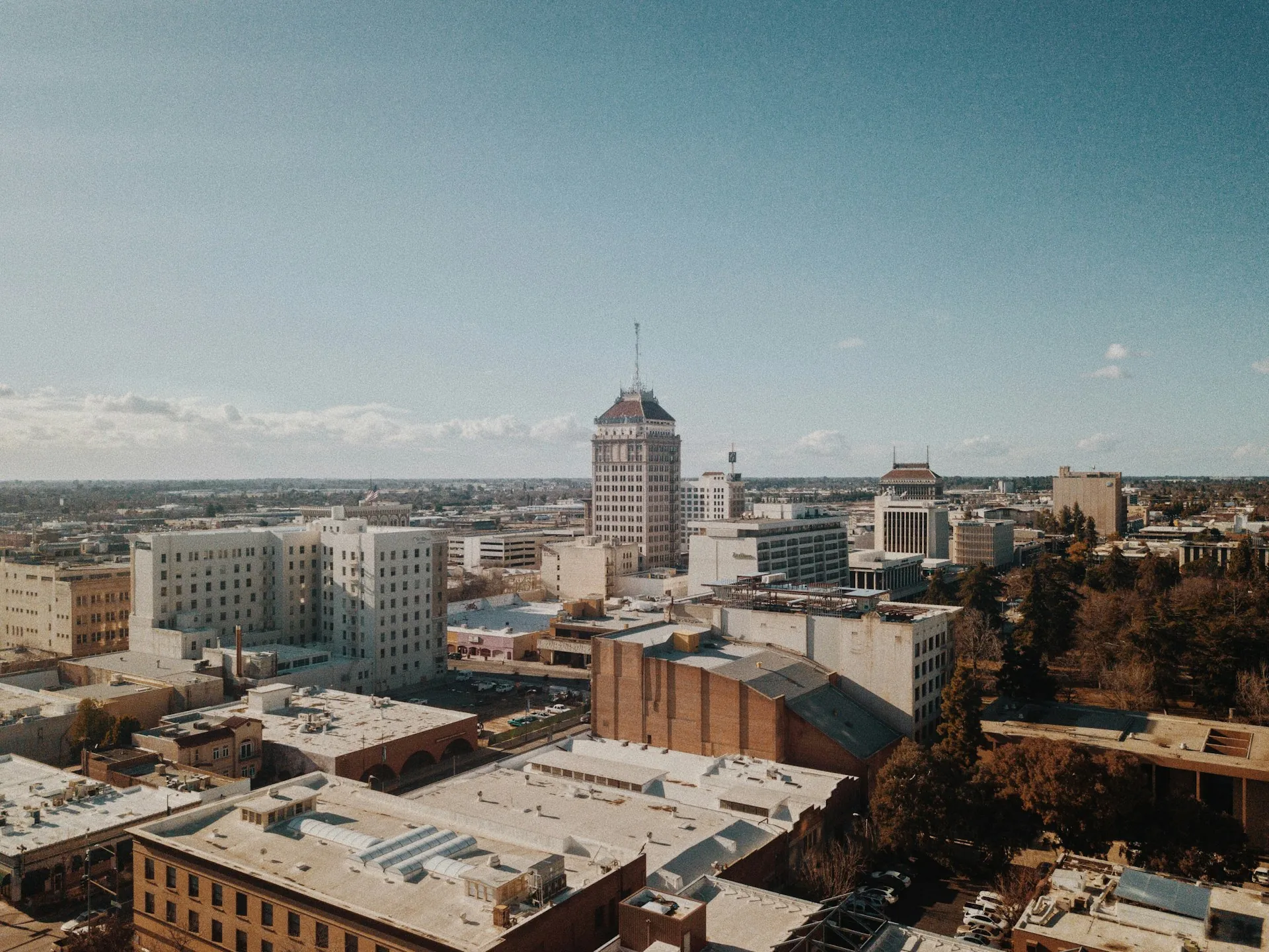 Downtown Fresno skyline
